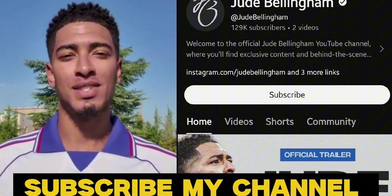 Tiền vệ Jude Bellingham quyết định mở kênh Youtube cá nhân giống với CR7